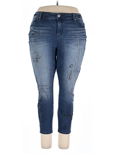 Pre-owned Torrid Jeans In Blue