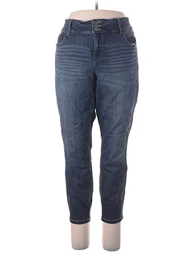 Pre-owned Torrid Jeans In Blue