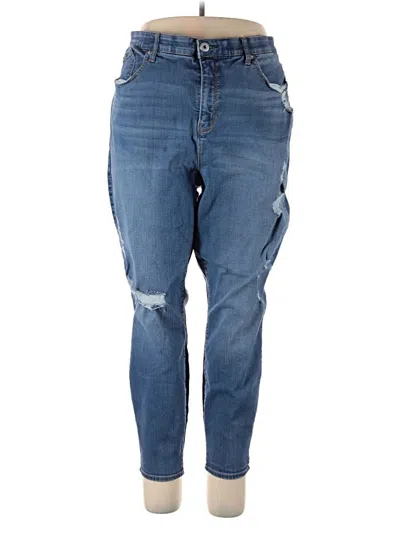 Pre-owned Torrid Jeans In Blue