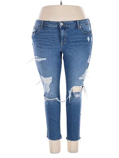 Pre-owned Torrid Jeans In Blue