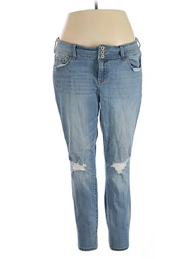 Pre-owned Torrid Jeans In Blue