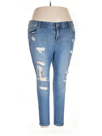Pre-owned Torrid Jeans In Blue