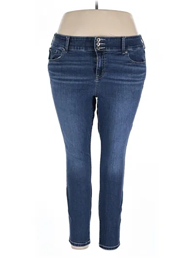 Pre-owned Torrid Jeans In Blue