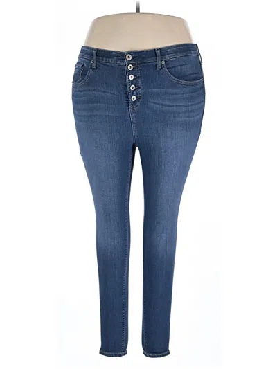 Pre-owned Torrid Jeans In Blue