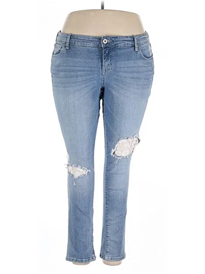 Pre-owned Torrid Jeans In Blue