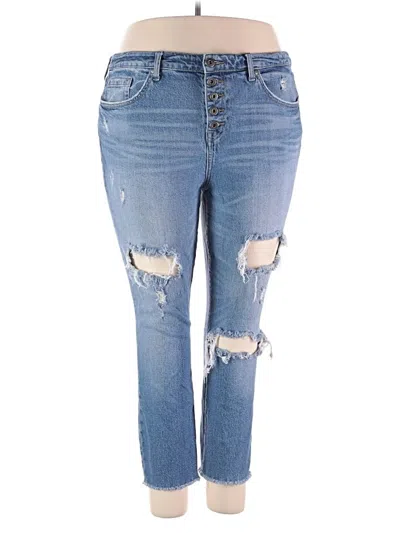 Pre-owned Torrid Jeans In Blue