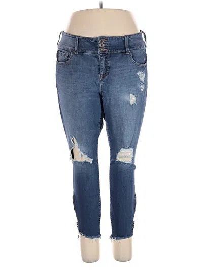 Pre-owned Torrid Jeans In Blue