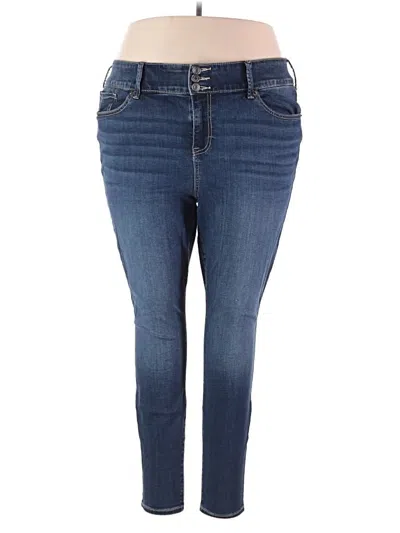 Pre-owned Torrid Jeans In Blue