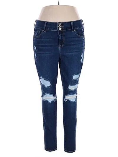 Pre-owned Torrid Jeans In Blue