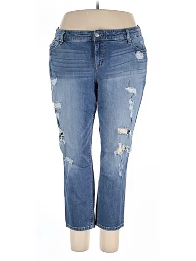 Pre-owned Torrid Jeans In Blue