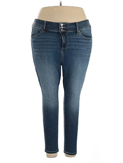 Pre-owned Torrid Jeans In Blue