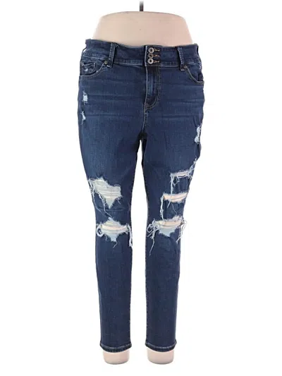 Pre-owned Torrid Jeans In Blue