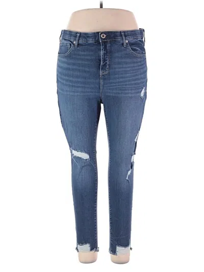 Pre-owned Torrid Jeans In Blue