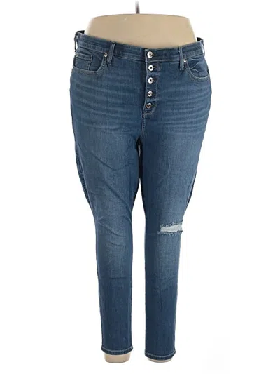 Pre-owned Torrid Jeans In Blue