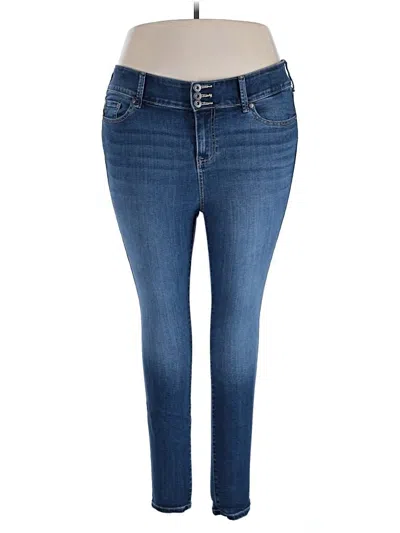 Pre-owned Torrid Jeans In Blue
