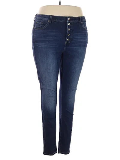 Pre-owned Torrid Jeans In Blue