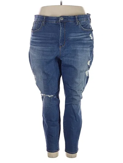 Pre-owned Torrid Jeans In Blue