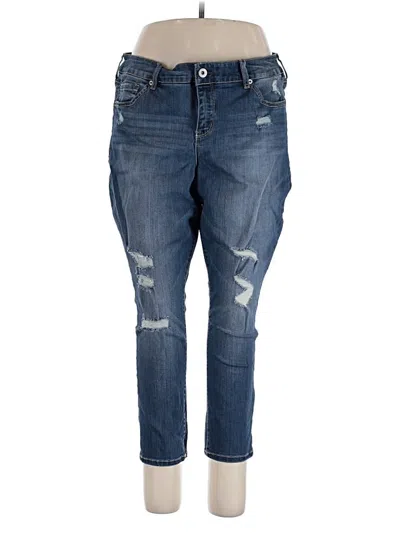 Pre-owned Torrid Jeans In Blue