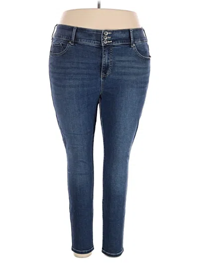 Pre-owned Torrid Jeans In Blue