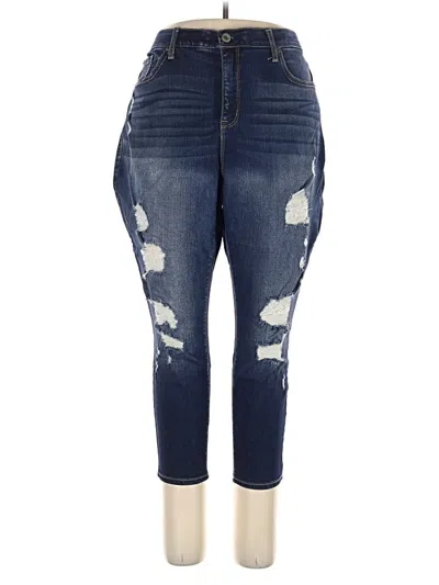Pre-owned Torrid Jeans In Blue