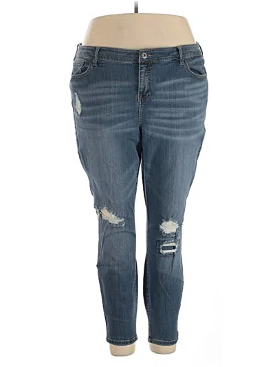 Pre-owned Torrid Jeans In Blue