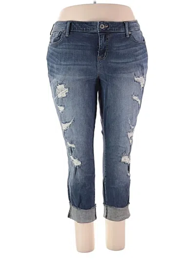 Pre-owned Torrid Jeans In Blue