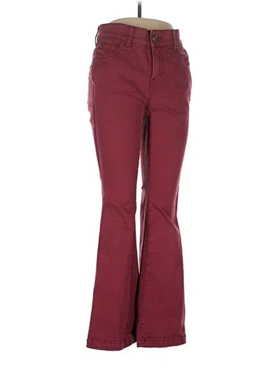 Pre-owned Torrid Jeans In Burgundy