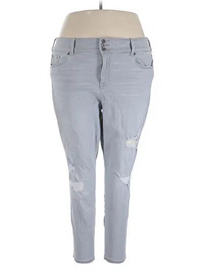 Pre-owned Torrid Jeans In Gray