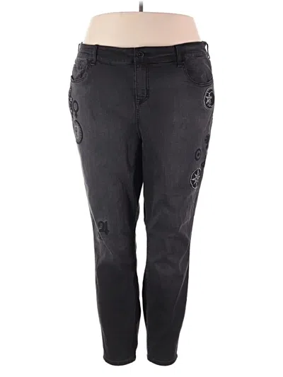 Pre-owned Torrid Jeans In Gray