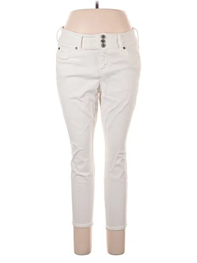 Pre-owned Torrid Jeans In Ivory