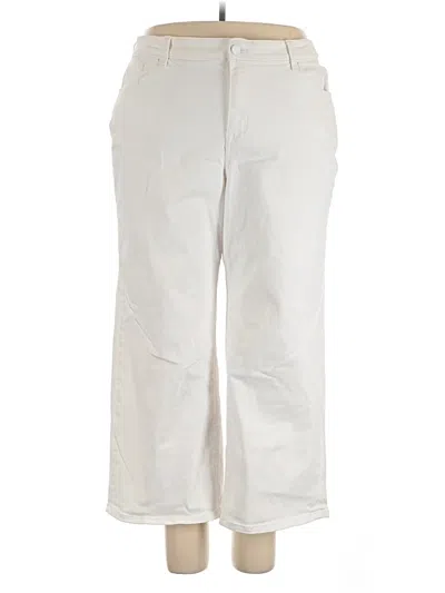 Pre-owned Torrid Jeans In Ivory