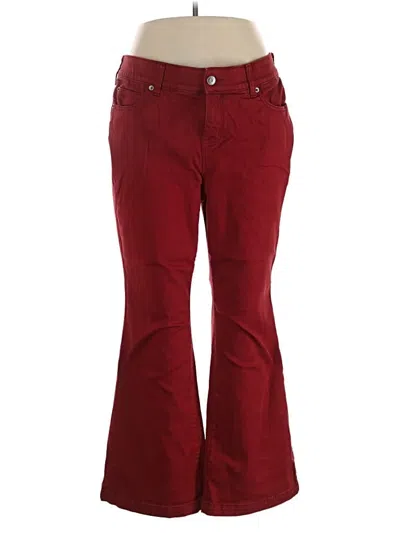 Pre-owned Torrid Jeans In Red