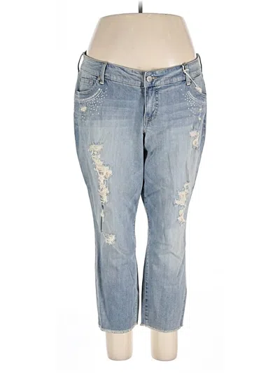 Pre-owned Torrid Jeans In Silver