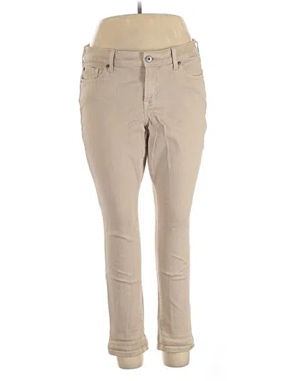 Pre-owned Torrid Jeans In Tan