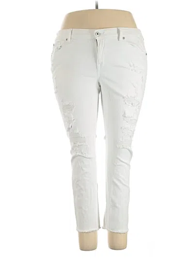 Pre-owned Torrid Jeans In White