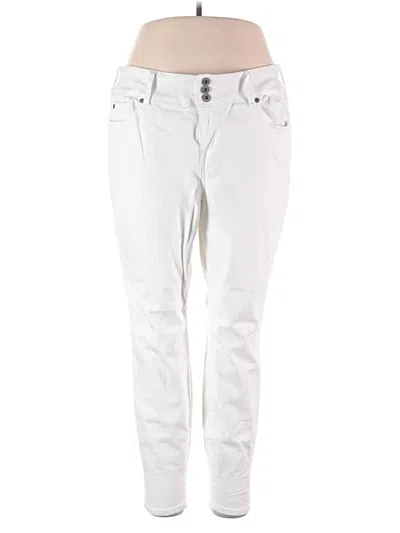 Pre-owned Torrid Jeans In White