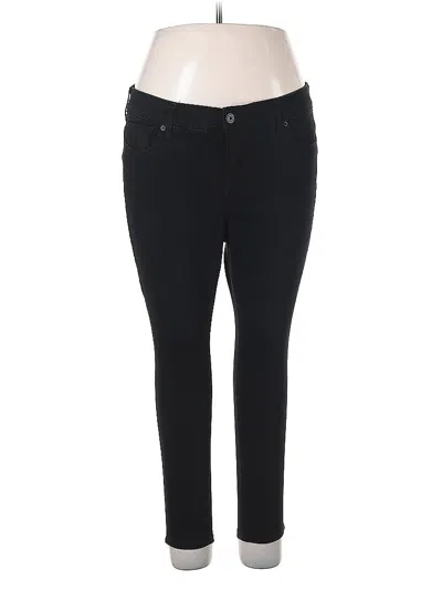 Pre-owned Torrid Jeggings In Black