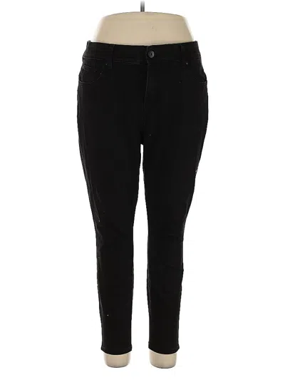 Pre-owned Torrid Jeggings In Black