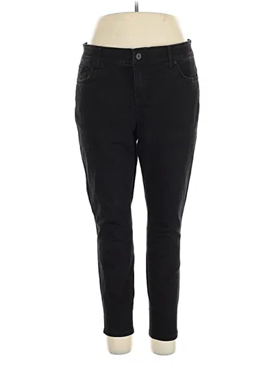 Pre-owned Torrid Jeggings In Black