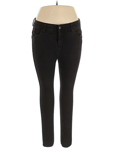 Pre-owned Torrid Jeggings In Black