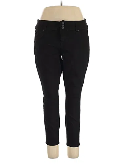 Pre-owned Torrid Jeggings In Black
