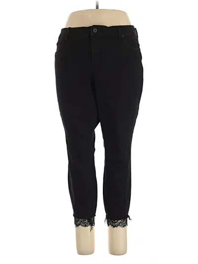 Pre-owned Torrid Jeggings In Black