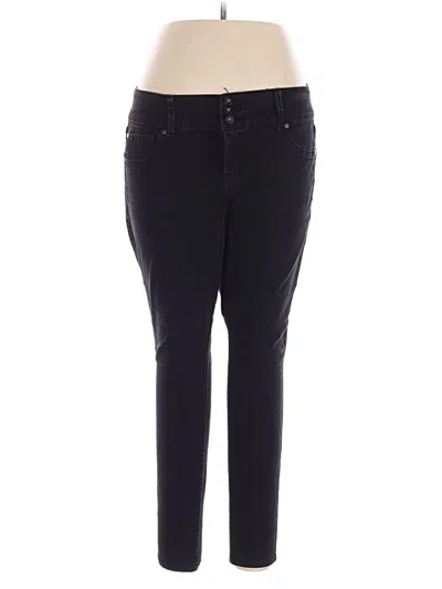 Pre-owned Torrid Jeggings In Black