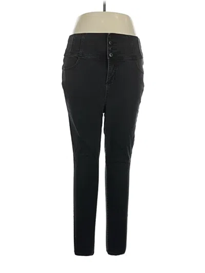 Pre-owned Torrid Jeggings In Black