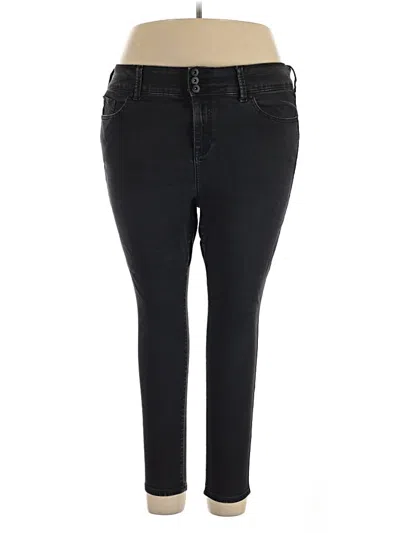 Pre-owned Torrid Jeggings In Black