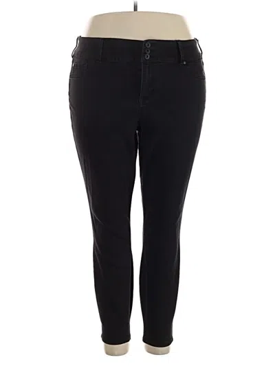 Pre-owned Torrid Jeggings In Black
