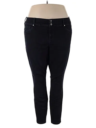 Pre-owned Torrid Jeggings In Black