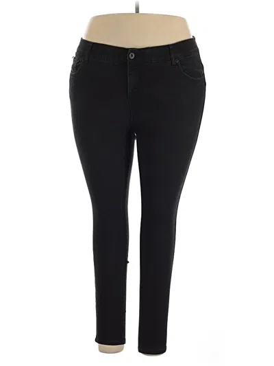 Pre-owned Torrid Jeggings In Black