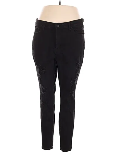 Pre-owned Torrid Jeggings In Black