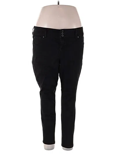 Pre-owned Torrid Jeggings In Black